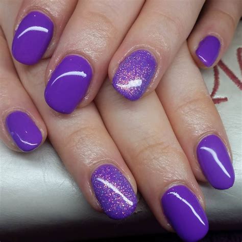 nail designs with purple